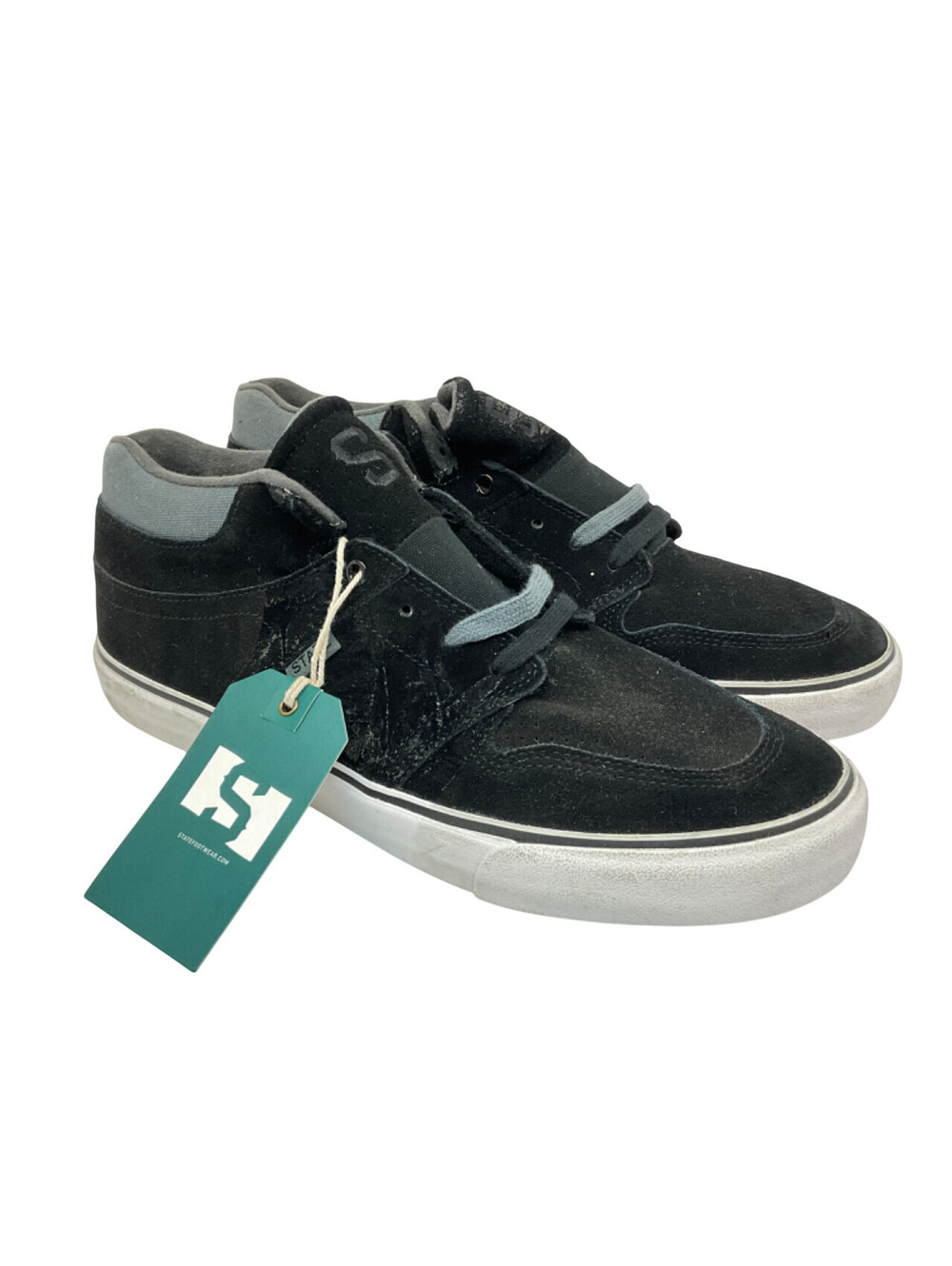 State Men's Low-Cut Mercer Skate Sneakers FTWST10409 Black Size 9M